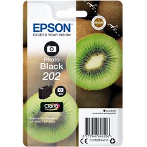 Epson 202 Photo Black Inkjet Cartridge C13T02F14010