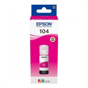 Epson C13T00P340 (104) Ink Bottle Magenta 7.5K Pages 65ml