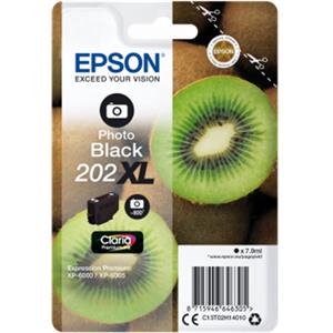 Epson 202XL Photo Black High Capacity Ink Cartridge C13T02H14010