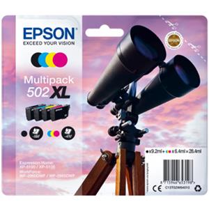 Epson C13T02W64010 (502XL) Ink Cartridge Multi Pack High Capacity 9.2ml