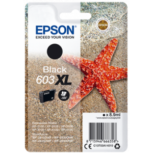 Epson Starfish 603XL Black Ink Cartridge C13T03A14010