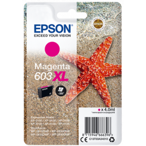 Epson Starfish 603XL Magenta Ink Cartridge C13T03A34010