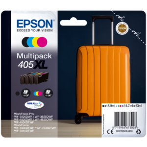 Epson C13T05H64010 (405XL) Ink Cartridge Multi Pack High Capacity 18.9ml