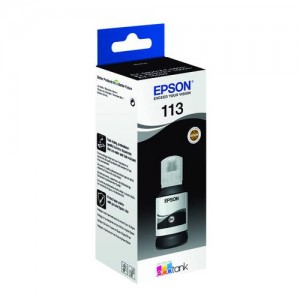 Epson C13T06B140 (113) Ink Bottle Black 7.5K Pages 127ml