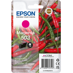 Epson C13T09Q34010 503 Ink Cartridge Magenta 165 Pages 3.3ml