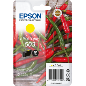 Epson C13T09Q44010 503 Ink Cartridge Yellow 165 Pages 3.3ml