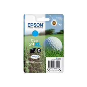 Epson C13T34724010 (34XL) Ink Cartridge Cyan High Capacity 950 Pages 10.8ml