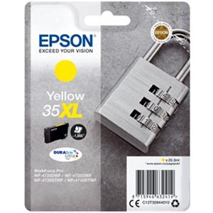 Epson C13T35944010 (35XL) Ink Cartridge Yellow High Capacity 1.9K Pages 20.3ml