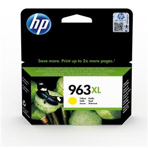 Hewlett Packard HP 963XL Original Yellow Ink Cartridge High Yield [1,600 page capacity]
