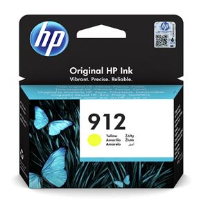 Hewlett Packard HP 912 Ink Cartridge Yellow 2.93ml 3YL79AE