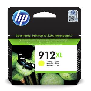 Hewlett Packard HP 912XL High Yield Ink Cartridge Yellow 9.9ml 3YL83AE