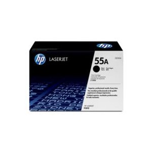 HP CE255A Black Toner Cartridge (6k)
