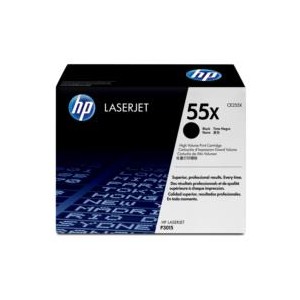 HP CE255X High Capacity Black Toner Cartridge (12.5k)