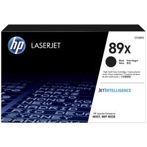 Hewlett Packard HP 89X Black LaserJet Toner Cartridge CF289X