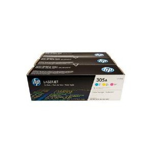 HP CF370AM Colour Toner Cartridges [Pack of 3]