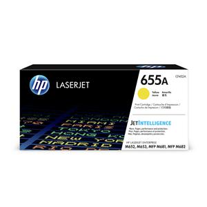 HP 655A Yellow Original LaserJet Toner Cartridge
