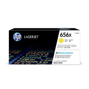 HP 656X High Yield Yellow Original LaserJet Toner Cartridge