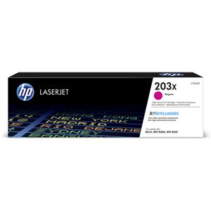 Hewlett Packard HP 203X Original Magenta LaserJet Toner Cartridge CF543X