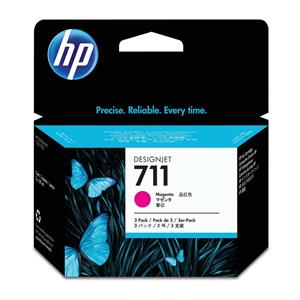 HP CZ135A Magenta Ink Cartridges [Pack of 3]