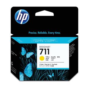 HP CZ136A Yellow Ink Cartridges [Pack of 3]