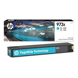 HP 973X High Yield Cyan 7000 Pages Original Ink F6T81AE