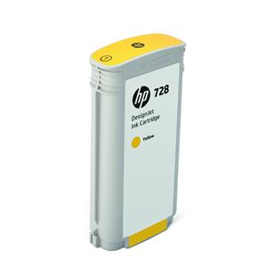 HP 728 DesignJet Ink Yellow Cartridge 130ml