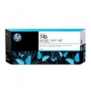 HP 745 DesignJet Photo Black Ink Cartridge 300ml