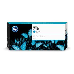 Hewlett Packard HP 746 300ml Cyan Ink Cartridge P2V80A