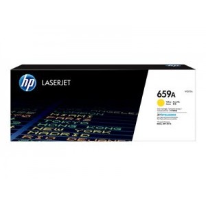 Hewlett Packard HP 659A Original LaserJet Toner Cartridge Yellow W2012A