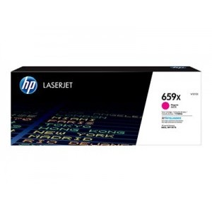 Hewlett Packard HP 659X LaserJet Toner Cartridge High Yield Magenta W2013X
