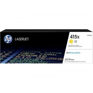 Hewlett Packard HP 415X Yellow LaserJet Toner Cartridge W2032X