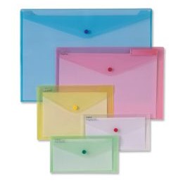 Snopake Polyfile Classic Wallet File Polypropylene A5 Assorted [Pack of 5]