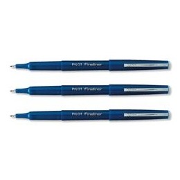 Pilot Fineliner Pen Blue [Pack of 12]