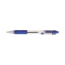 Zebra Z-Grip Retractable Ballpoint Pen Blue [Pack of 12]