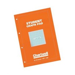 Chartwell Student Graph Pad 70gsm Grid [Pack of 10]