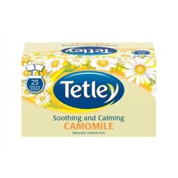 Tetley Camomile Tea Bags Individually Wrapped and Enveloped (Pack 25) - 0403327
