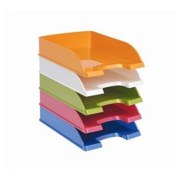 Leitz WOW Letter Tray Metallic Pink