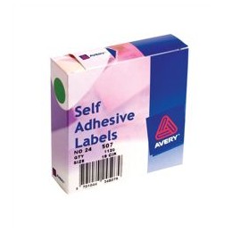 Avery Label Dispenser 19mm Green [1120 Labels]