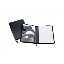 Alassio Catana A4 Writing Case Leather Black 30055