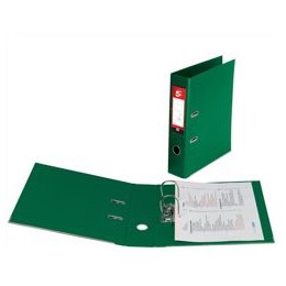 Value Lever Arch File Polypropylene A4 70mm Spine Width Green (Pack 10) - 21344DENTX10