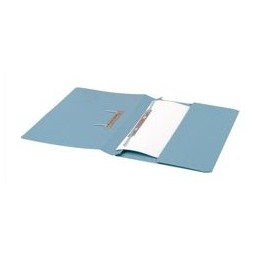 Value Pocket Transfer File Manilla Foolscap 285GSM Blue (Pack 25) - 43313DENT