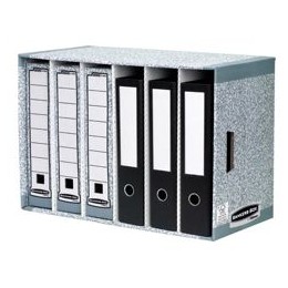 Fellowes Bankers Box System File Store Module 580x590x400mm Grey [Pack 5]