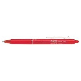 Pilot FriXion Clicker Rollerball Retractable Erasable 0.7mm Red [Pack of 12]