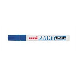 Unipaint PX-20 Paint Marker Medium Bullet Tip Blue [Pack of 12]