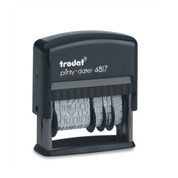 Trodat Printy 4817 Dial-A-Phrase Dater Stamp