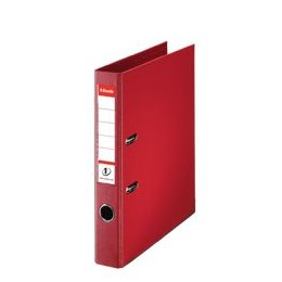 Esselte No1 Lever Arch File Polypropylene A4 50mm Red [Pack of 10]