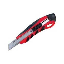 Pacplus Heavy Duty Knife Snap Off Blade 18mm Red - 244141924