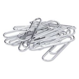 Value Paperclip Small Plain 22mm (Pack 1000) - 33011
