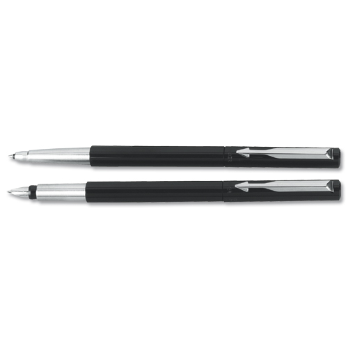 Parker Vector Fountain Pen Black Barrel alternative image 2