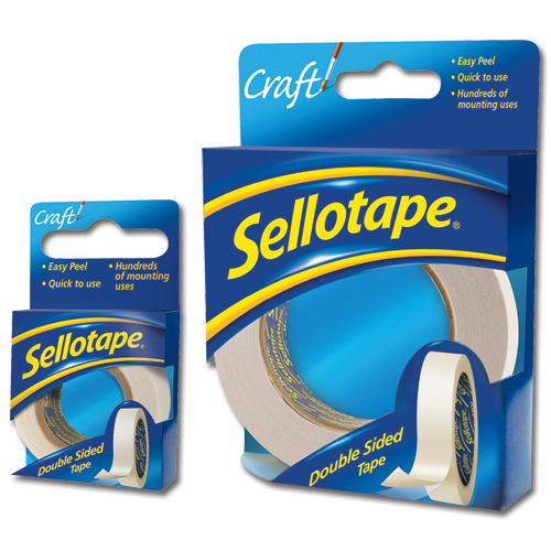 Sellotape Double Sided Tape 15mmx5m [Pack of 12] alternative image 3